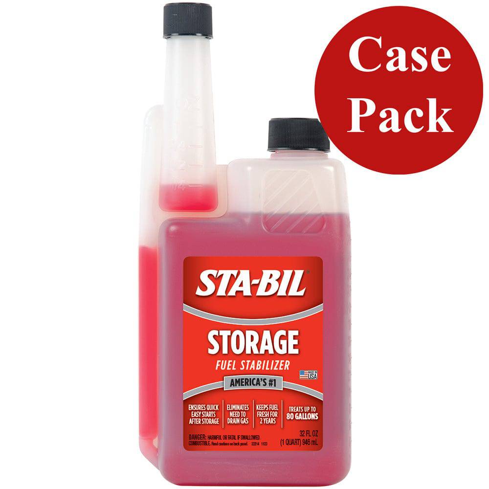 STA-BIL Fuel Stabilizer - 32oz *Case of 12* [22214CASE] - Twin Screws Marine Service