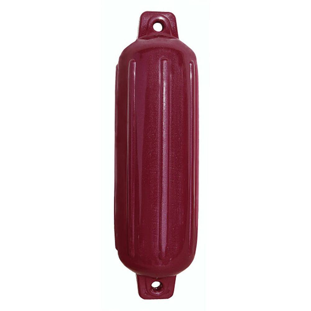 Taylor Made Storm Gard 5.5" x 20" Inflatable Vinyl Fender - Burgundy [252053] - Twin Screws Marine Service