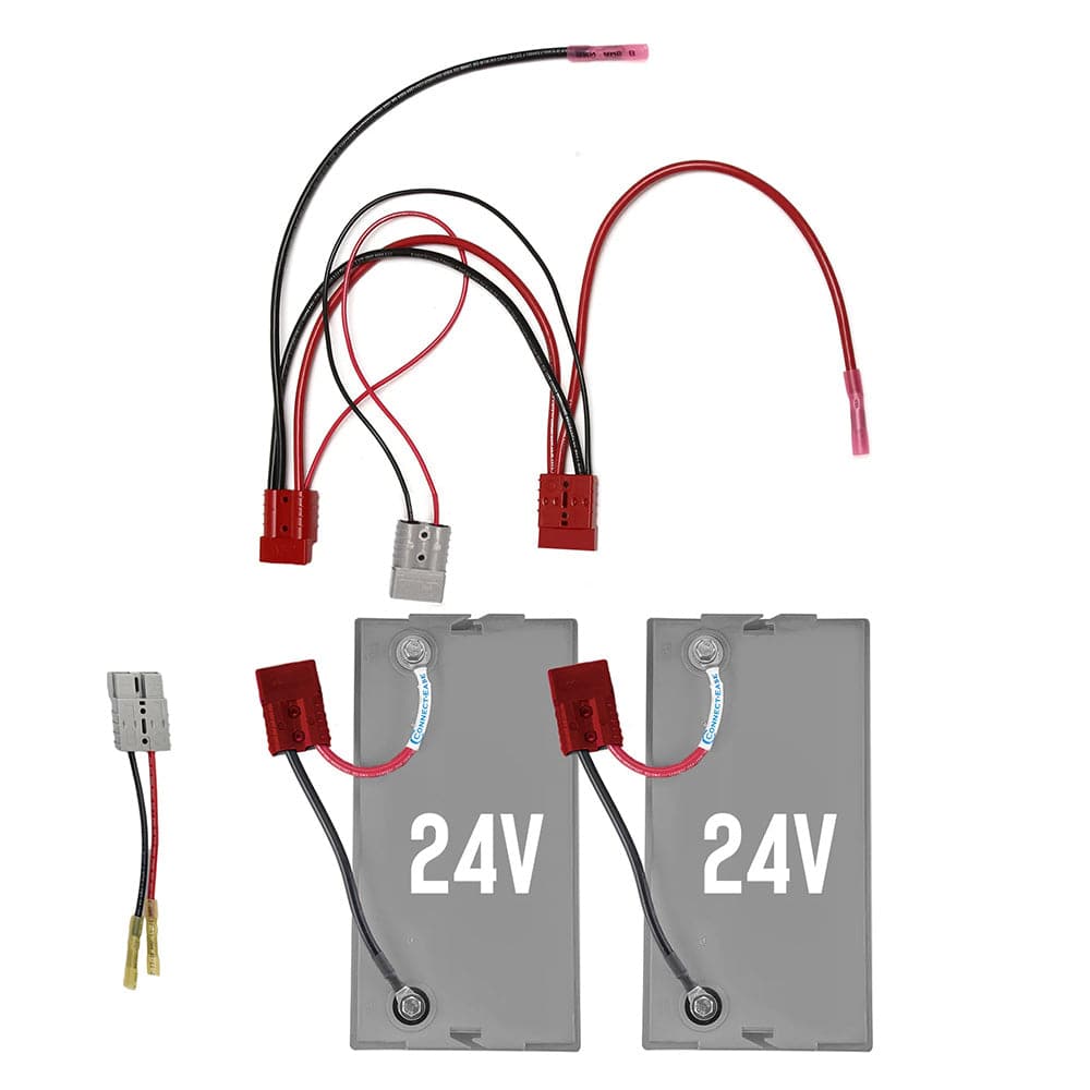 Connect-Ease 24V Parallel Kit f/2 24V Batteries to 1 Motor [RCE224VCHK] - Twin Screws Marine Service