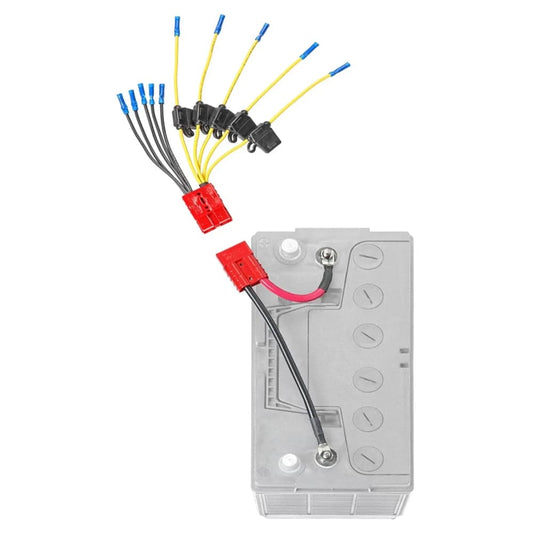 Connect-Ease Multi 5 Fused Lead Accessory Connection System [CE12VB5FK] - Twin Screws Marine Service