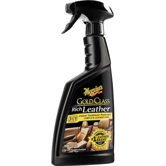 Meguiar's Gold Class Rich Leather Spray - 15.2 oz. [G10916] - Twin Screws Marine Service