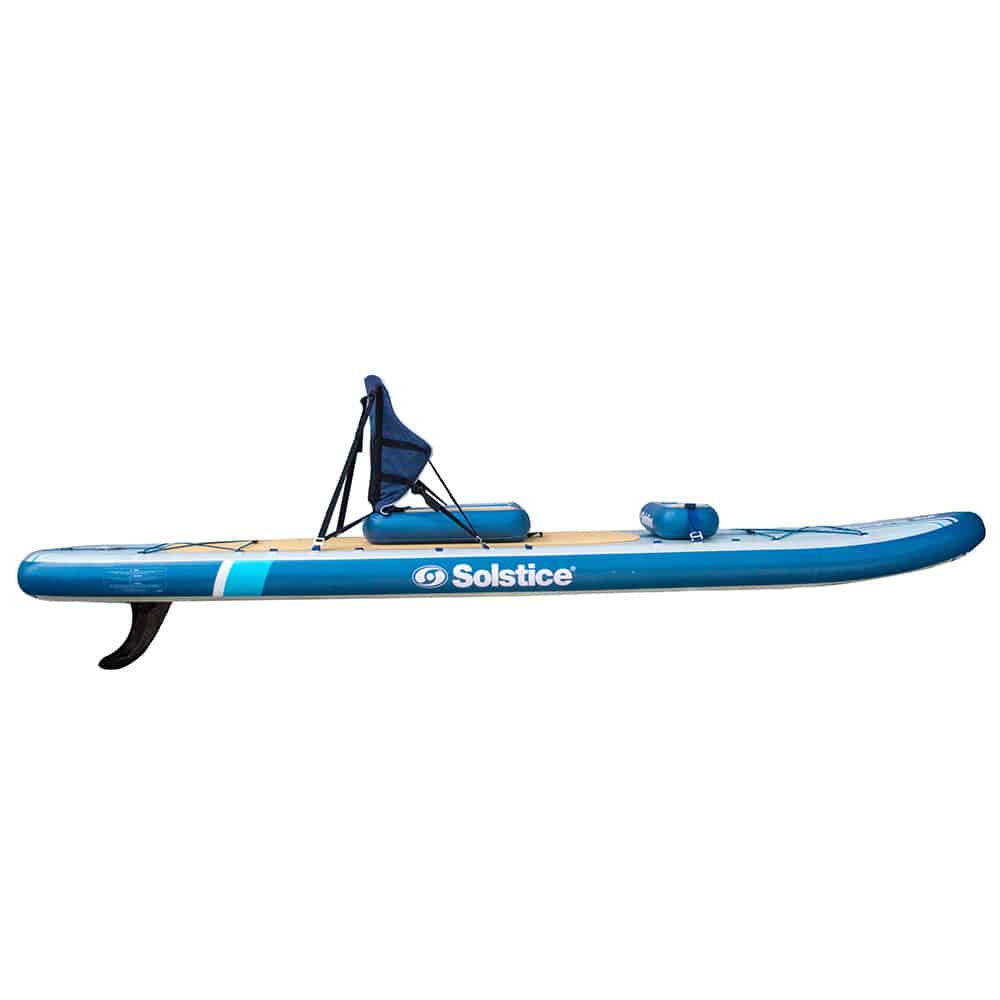 Soltice Watersports 10'6" Rambler Inflatable Stand-Up Paddleboard/Kayak 2-In-1 Kit w/Seat  Convertible Paddle - Blue [36200] - Twin Screws Marine Service