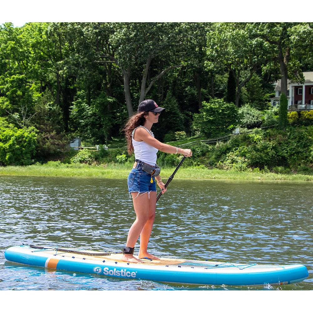 Solstice Watersports 10'6" Rambler Inflatable Stand-Up Paddleboard/Kayak 2-In-1 Kit w/Seat  Convertible Paddle - Orange [36201] - Twin Screws Marine Service