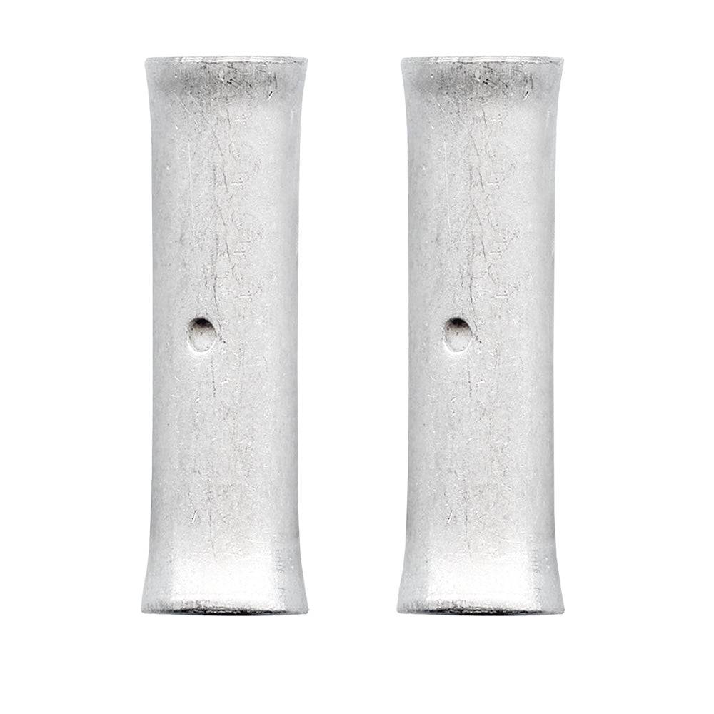 Pacer Seamless Butt Splice - 4 AWG - Non-Insulated - 2 Pack [TBS4-2] - Twin Screws Marine Service