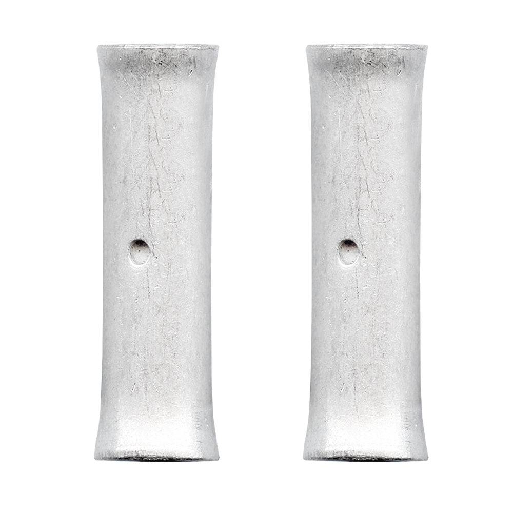 Pacer Seamless Butt Splice - 1 AWG - Non-Insulated - 2 Pack [TBS1-2] - Twin Screws Marine Service