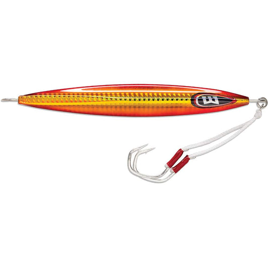 Williamson Kensaki 220 Jig - 6.75" - 7-3/4oz - Hot Sauce [KSJX220HS] - Twin Screws Marine Service