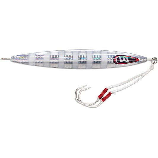 Williamson Kensaki 220 Jig - 6.75" - 7-3/4oz - Silver Blink [KSJX220SB] - Twin Screws Marine Service