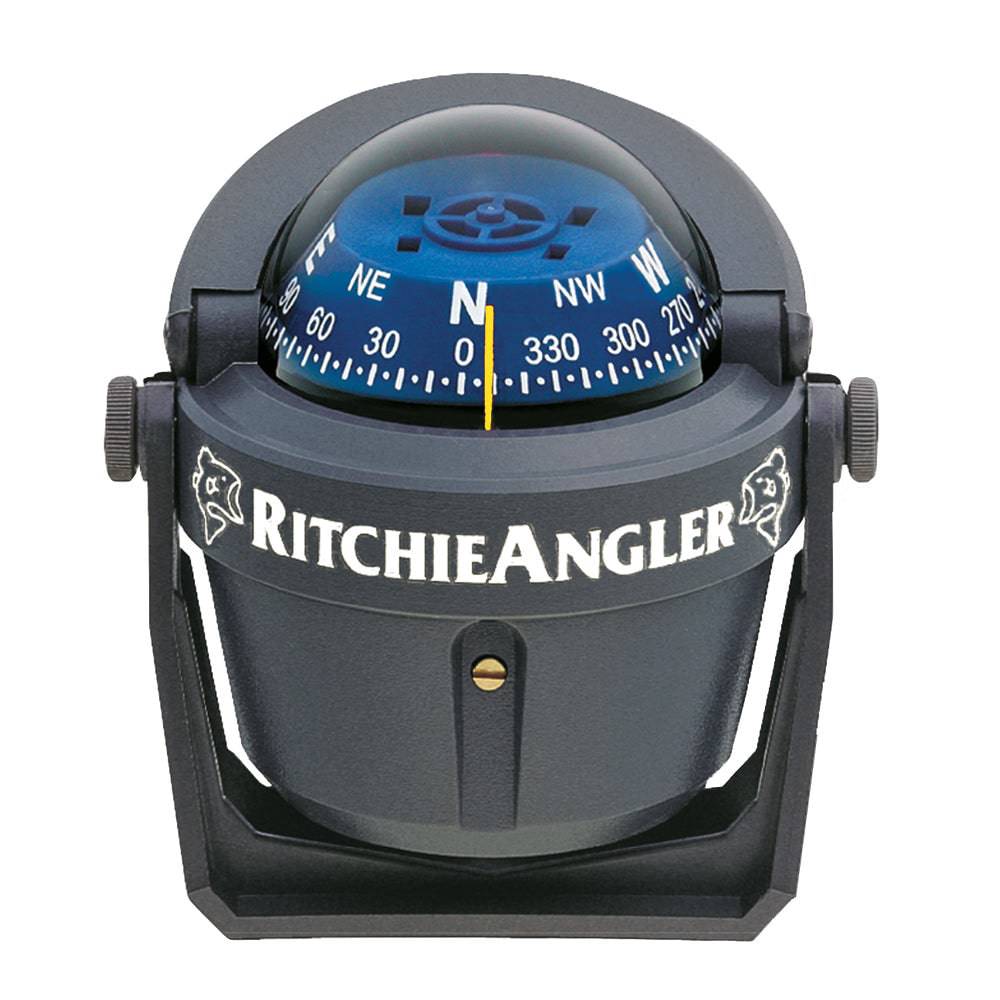 Ritchie RA-91 RitchieAngler Compass - Bracket Mount - Gray [RA-91] - Twin Screws Marine Service
