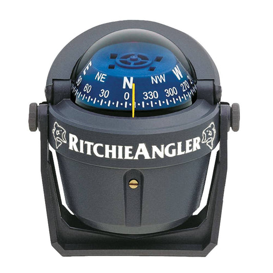 Ritchie RA-91 RitchieAngler Compass - Bracket Mount - Gray [RA-91] - Twin Screws Marine Service