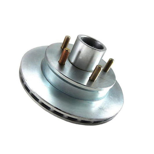 Load Rite Rotor Complete Kit Vented 9.75" Integral, No Grease 5 Stud Dacromet Finish Knott [4265.47K] - Twin Screws Marine Service