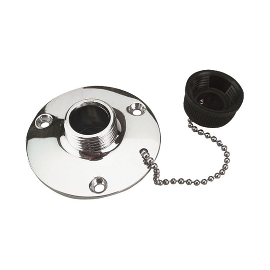 Sea-Dog Washdown Water Outlet - Chrome Plated Brass [512120-1] - Twin Screws Marine Service