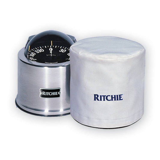 Ritchie GM-5-C 5" GlobeMaster Binnacle Mount Compass Cover - White [GM-5-C] - Twin Screws Marine Service