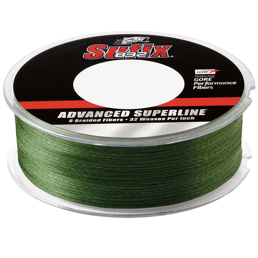 Sufix 832 Braid - 65lb - Low-Vis Green - 600 yds [660-265G] - Twin Screws Marine Service