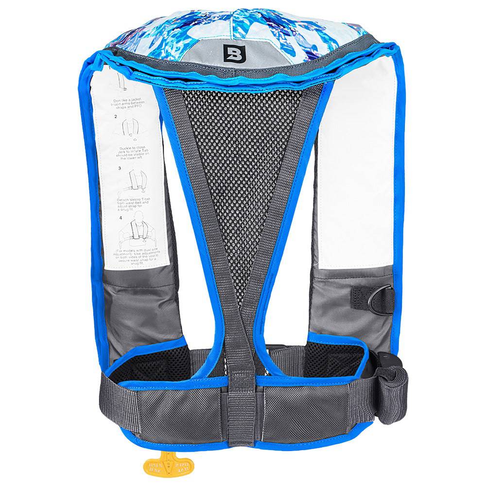 Bluestorm Atmos 40 Auto Type II Inflatable PFD - Coastal Blue [D1H-23-BSB] - Twin Screws Marine Service