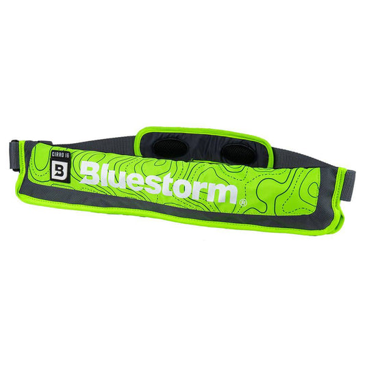 Bluestorm Cirro 16 Manual Inflatable Belt Pack - Hi-Vis [BS-USD6MM-HVS] - Twin Screws Marine Service