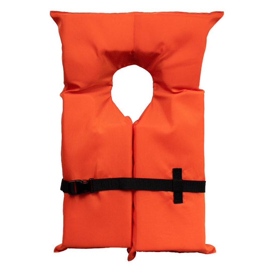 Bluestorm Type II Adult Universal Foam Life Jacket - Orange [BS-T2-ORG-U] - Twin Screws Marine Service