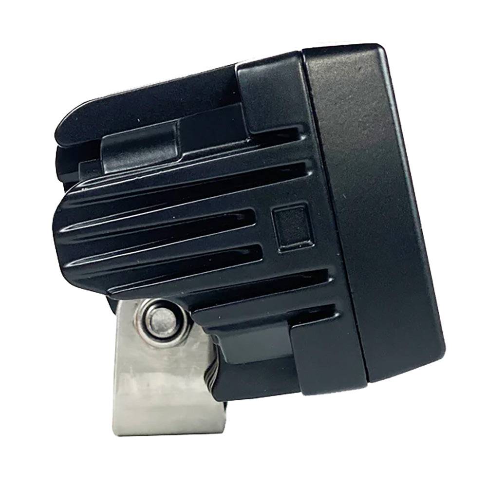 Black Oak 4" Marine Spreader Light Flood Scene LED Pro Series 3.0 - Black [4BMS-S] - Twin Screws Marine Service