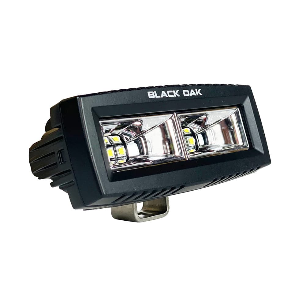 Black Oak 4" Marine Spreader Light Flood Scene LED Pro Series 3.0 - Black [4BMS-S] - Twin Screws Marine Service
