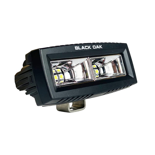 Black Oak 4" Marine Spreader Light Flood Scene LED Pro Series 3.0 - Black [4BMS-S] - Twin Screws Marine Service
