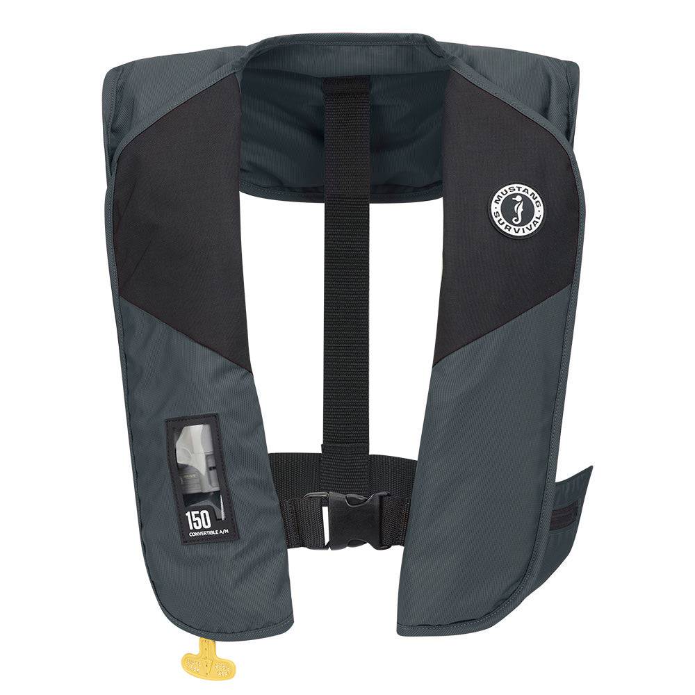 Mustang MIT 150 Convertible A/M Inflatable PFD - Admiral Grey [MD2020-191-0-235] - Twin Screws Marine Service