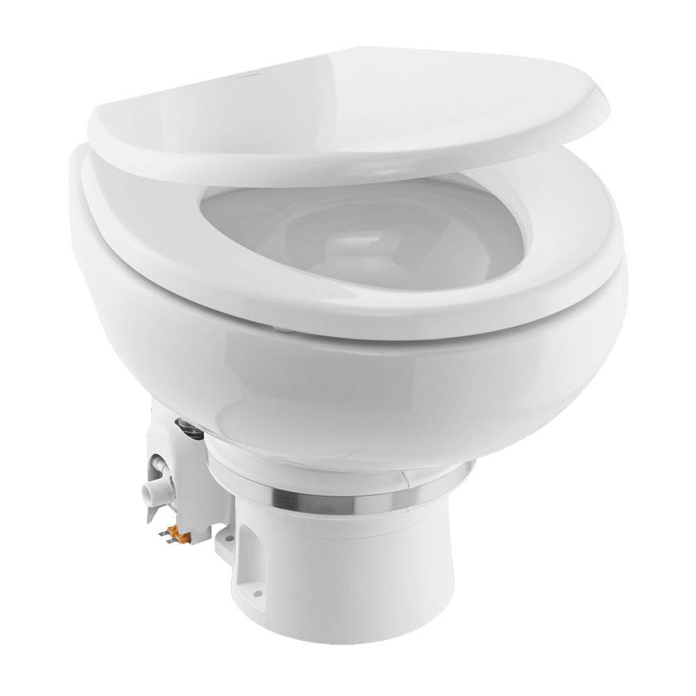 Dometic MasterFlush MF 7120 - White - Electric Macerating Toilet w/Orbit Base  Slow Close Seat - Freshwater - 12V [9610007270] - Twin Screws Marine Service