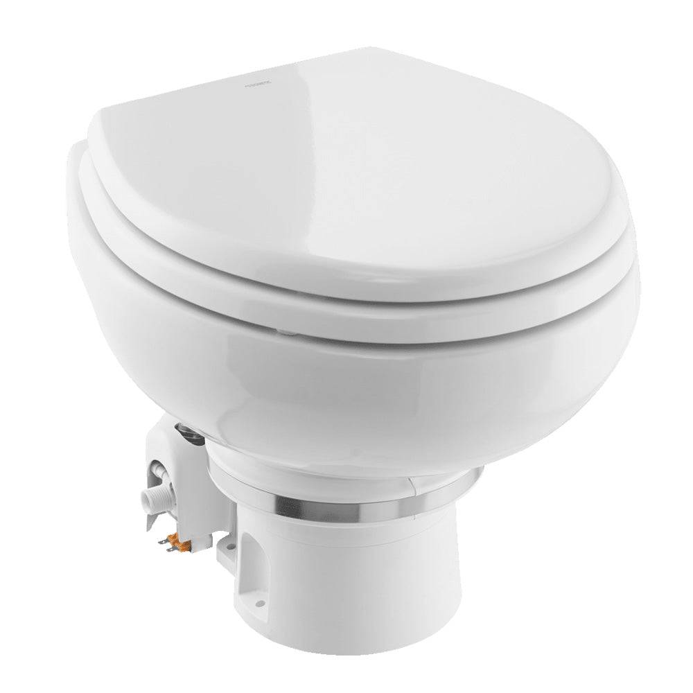Dometic MasterFlush MF 7120 - White - Electric Macerating Toilet w/Orbit Base  Slow Close Seat - Freshwater - 12V [9610007270] - Twin Screws Marine Service