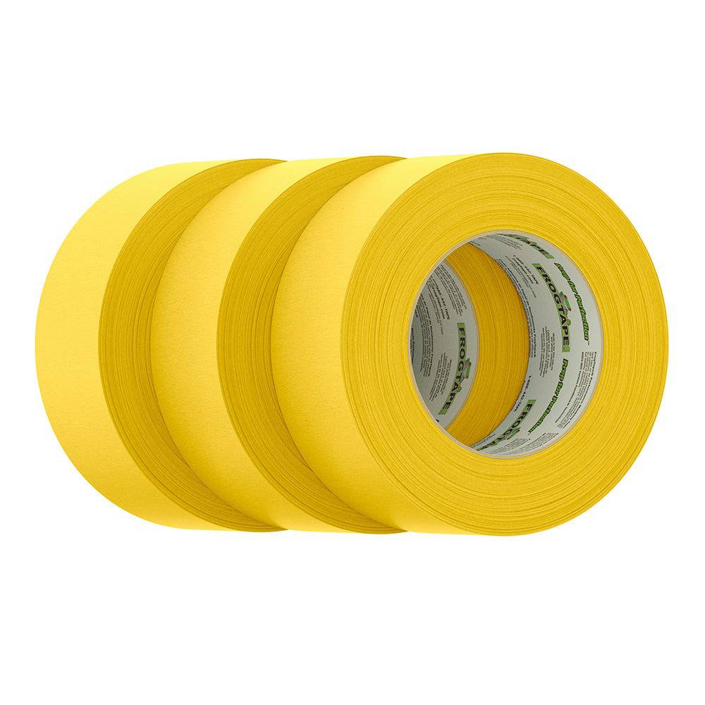FrogTape CP 225 Medium-High Adhesion Masking Tape - 48MM x 55M x 3-Pack - Gold - Rated for 225F [105322] - Twin Screws Marine Service