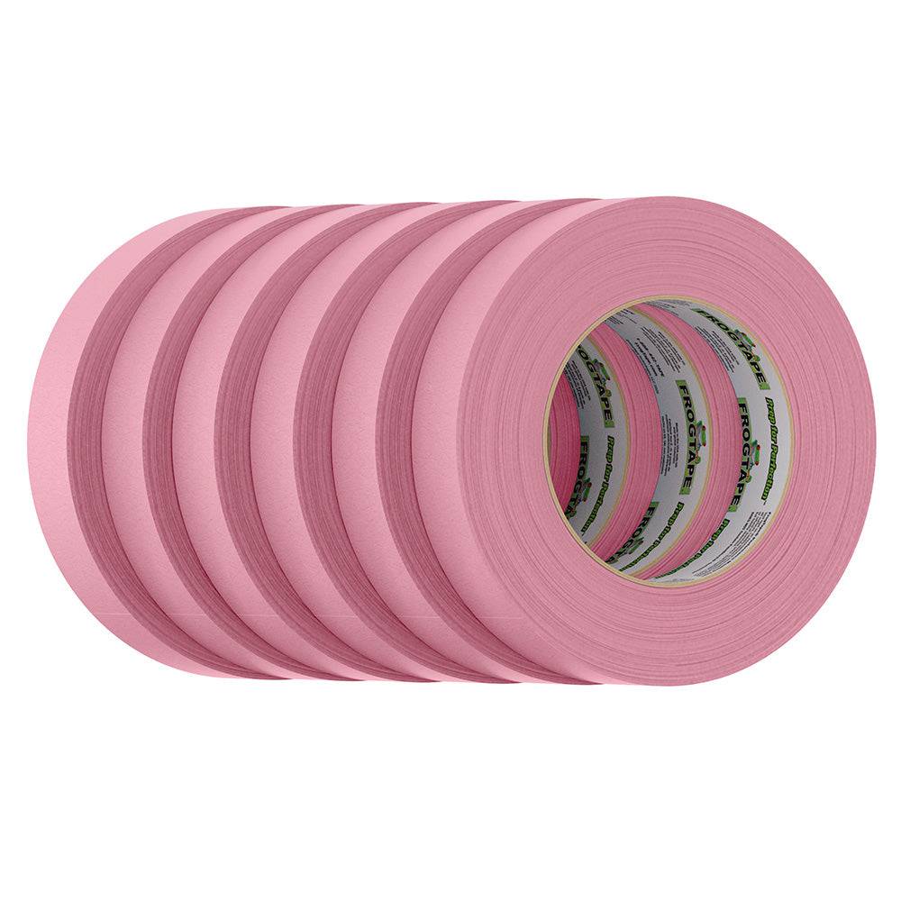 FrogTape CP 325 Medium-High Adhesion Masking Tape - 24MM x 55M x 6-Pack - Pink - Rated for 325F [105333] - Twin Screws Marine Service