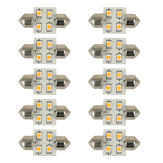 Scandvik 41174 Bulb Warm White *10-Pack [41174] - Twin Screws Marine Service