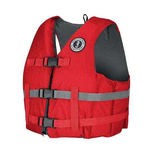 Mustang Livery Foam Vest - XS/S - Red [MV7010-4-XS/S] - Twin Screws Marine Service