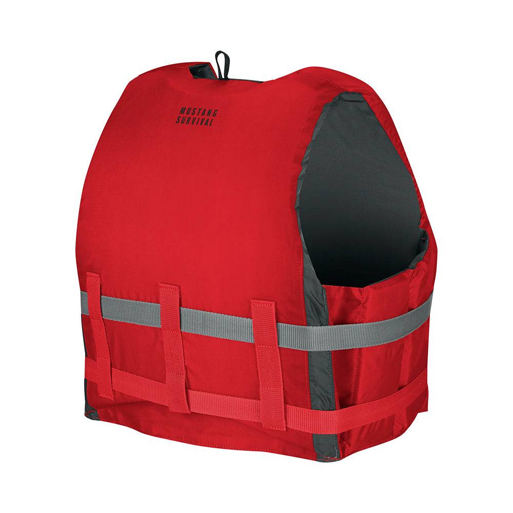 Mustang Livery Foam Vest - M/L - Red [MV7010-4-M/L] - Twin Screws Marine Service