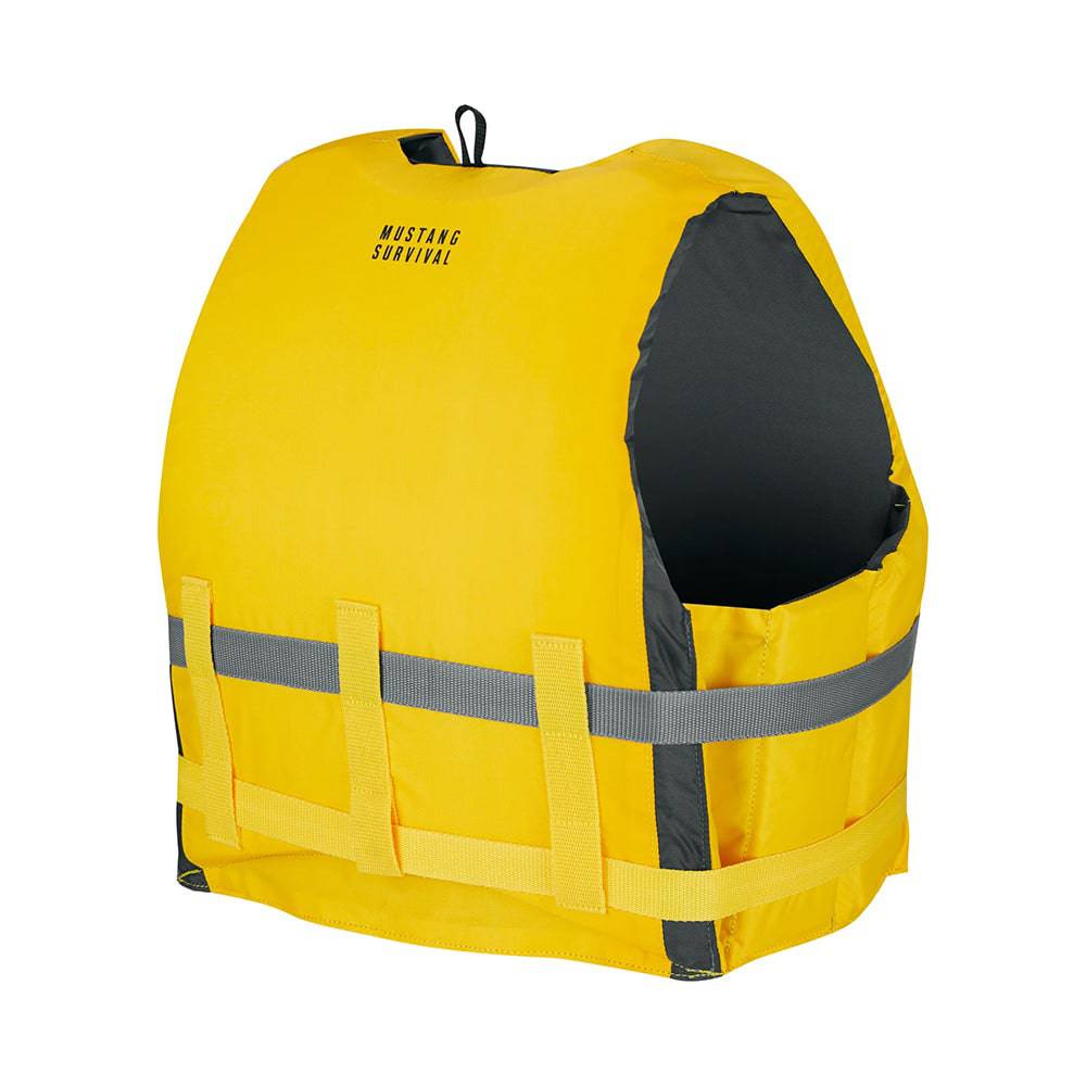 Mustang Livery Foam Vest - XS/S - Yellow [MV7010-25-XS/S] - Twin Screws Marine Service