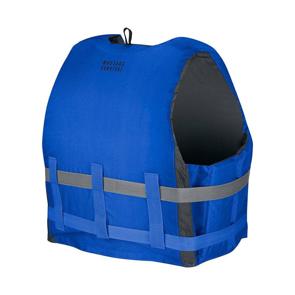 Mustang Livery Foam Vest - M/L - Blue [MV7010-131-M/L] - Twin Screws Marine Service