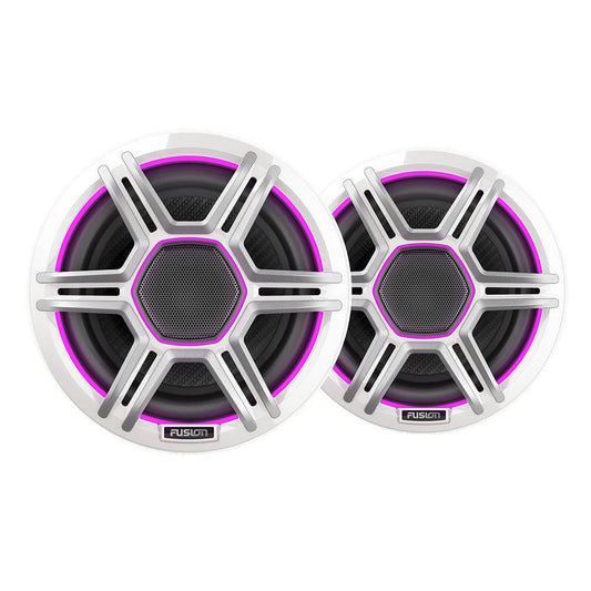 Fusion Apollo 6.5" LED Marine Speakers w/Sports White Grille [010-02918-01] - Twin Screws Marine Service