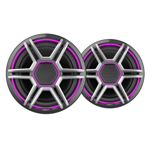 Fusion Apollo 8.8" LED Marine Speakers w/Sports Grey Grille [010-02918-23] - Twin Screws Marine Service