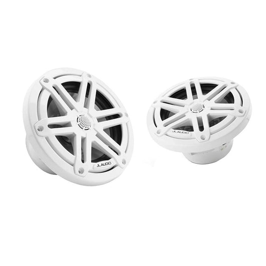 JL Audio M3 Series 6.5" Marine Coaxial Speakers w/Gloss White Sport Grilles - M3-650X-S-Gw [010-03063-00] - Twin Screws Marine Service