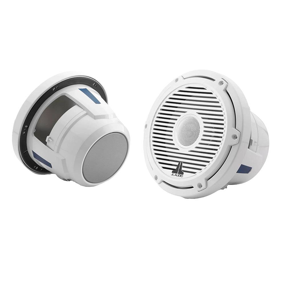 JL Audio M6 Series 8.8" Marine Coaxial Speakers w/Gloss White Classic Grille - M6-880X-C-3Gw [010-03499-00] - Twin Screws Marine Service