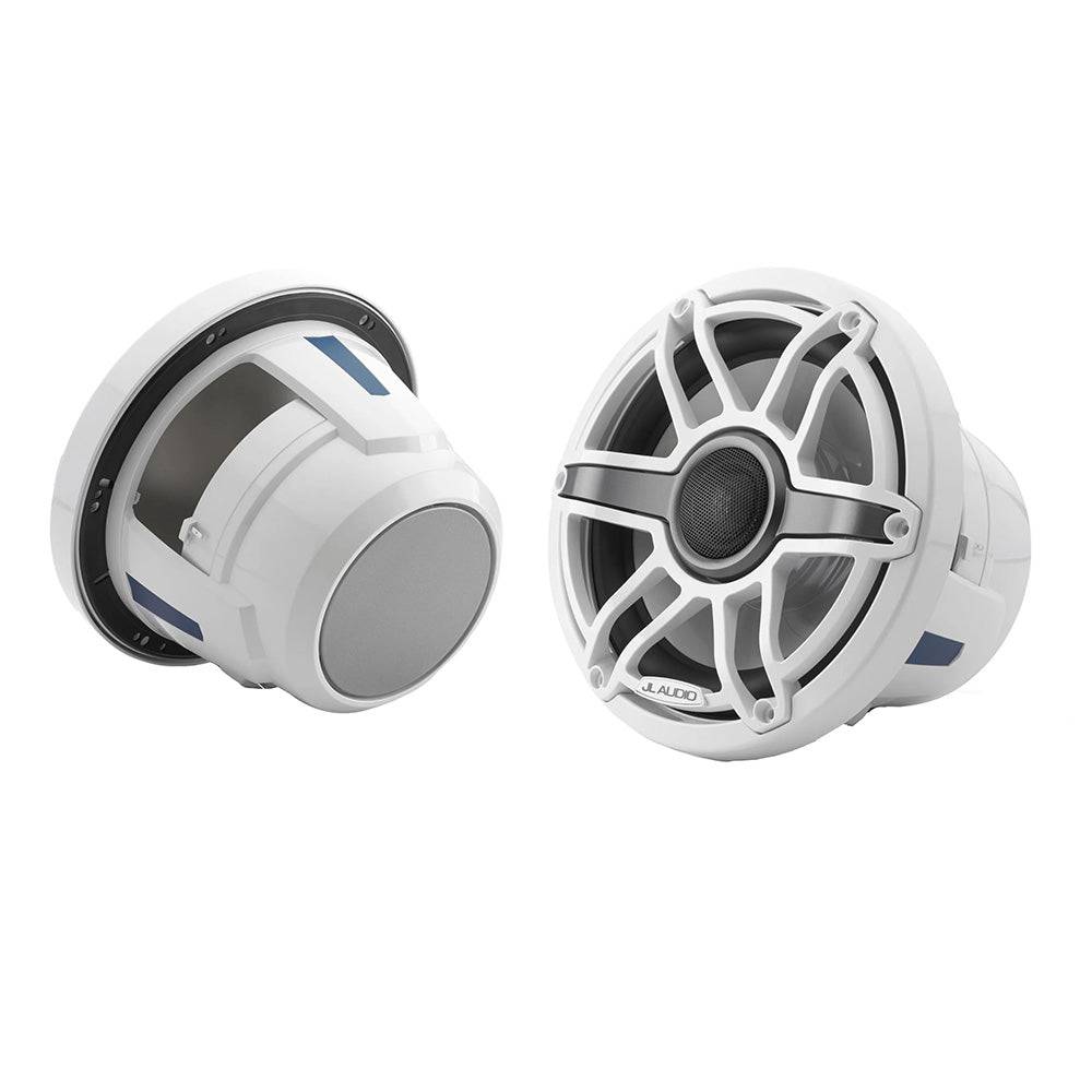 JL Audio M6 Series 8.8" Marine Coaxial Speakers w/Gloss White Sport Grille - M6-880X-S-GwGw [010-03078-00] - Twin Screws Marine Service