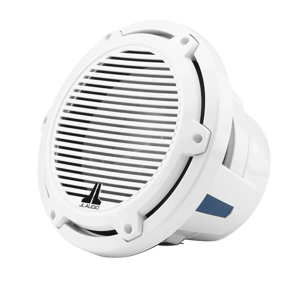 JL Audio M6 10" Marine Subwoofer w/Gloss White Classic Grille - M6-10W-C-GwGw-4 [010-03487-00] - Twin Screws Marine Service