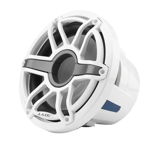 JL Audio M6 10" Marine Subwoofer w/Gloss White Sport Grille - M6-10W-S-GwGw-4 [010-03488-00] - Twin Screws Marine Service