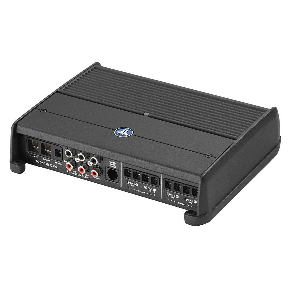 JL Audio XDM Series 400w 4 Channel Amplifier - XDM400/4 [010-03115-00] - Twin Screws Marine Service