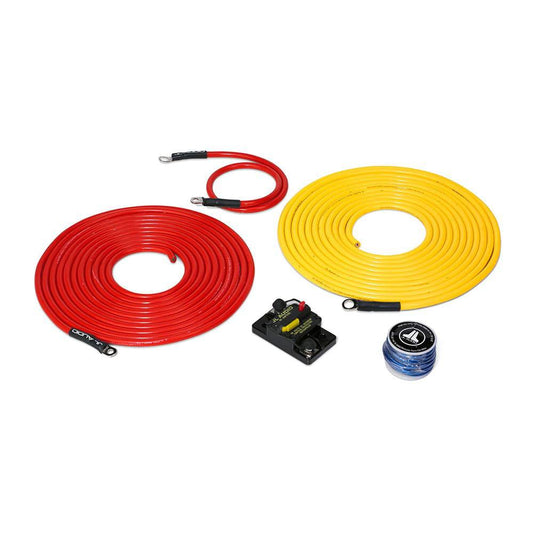 JL Audio Premium 6 AWG 12v Power Connection Kit f/Single Amplifier Within 20' of Battery - XMD-PCS50A-1-L20 [010-13418-00] - Twin Screws Marine Service