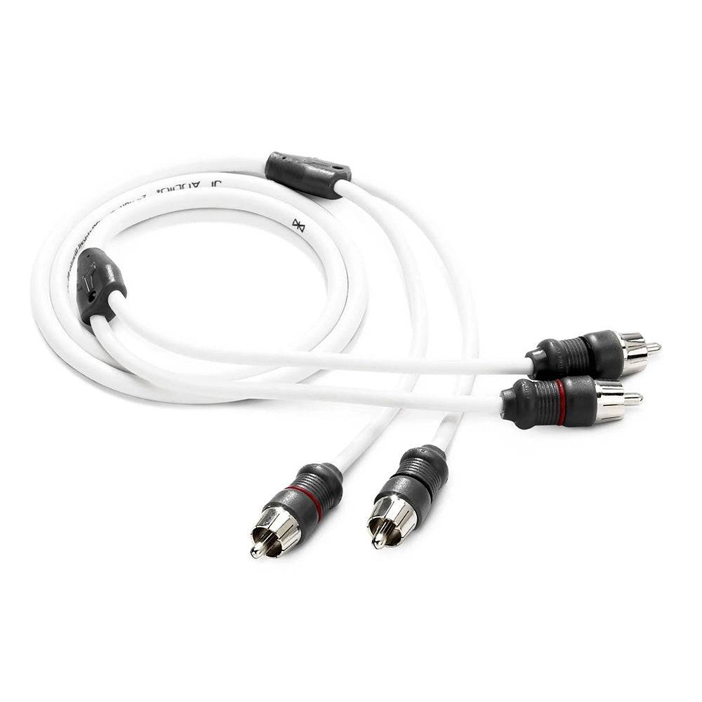 JL Audio 2-Channel 3' Marine Audio RCA Cable - XMD-WHTAIC2-3 [010-13446-00] - Twin Screws Marine Service