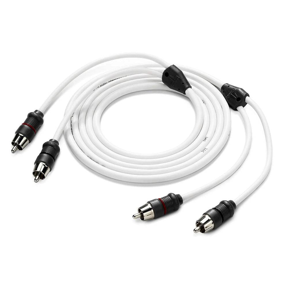 JL Audio 2-Channel 6' Marine Audio RCA Cable - XMD-WHTAIC2-6 [010-13413-00] - Twin Screws Marine Service