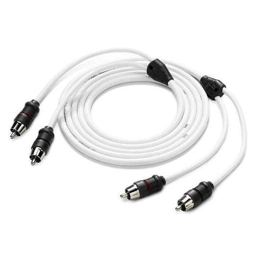 JL Audio 2-Channel 6' Marine Audio RCA Cable - XMD-WHTAIC2-6 [010-13413-00] - Twin Screws Marine Service