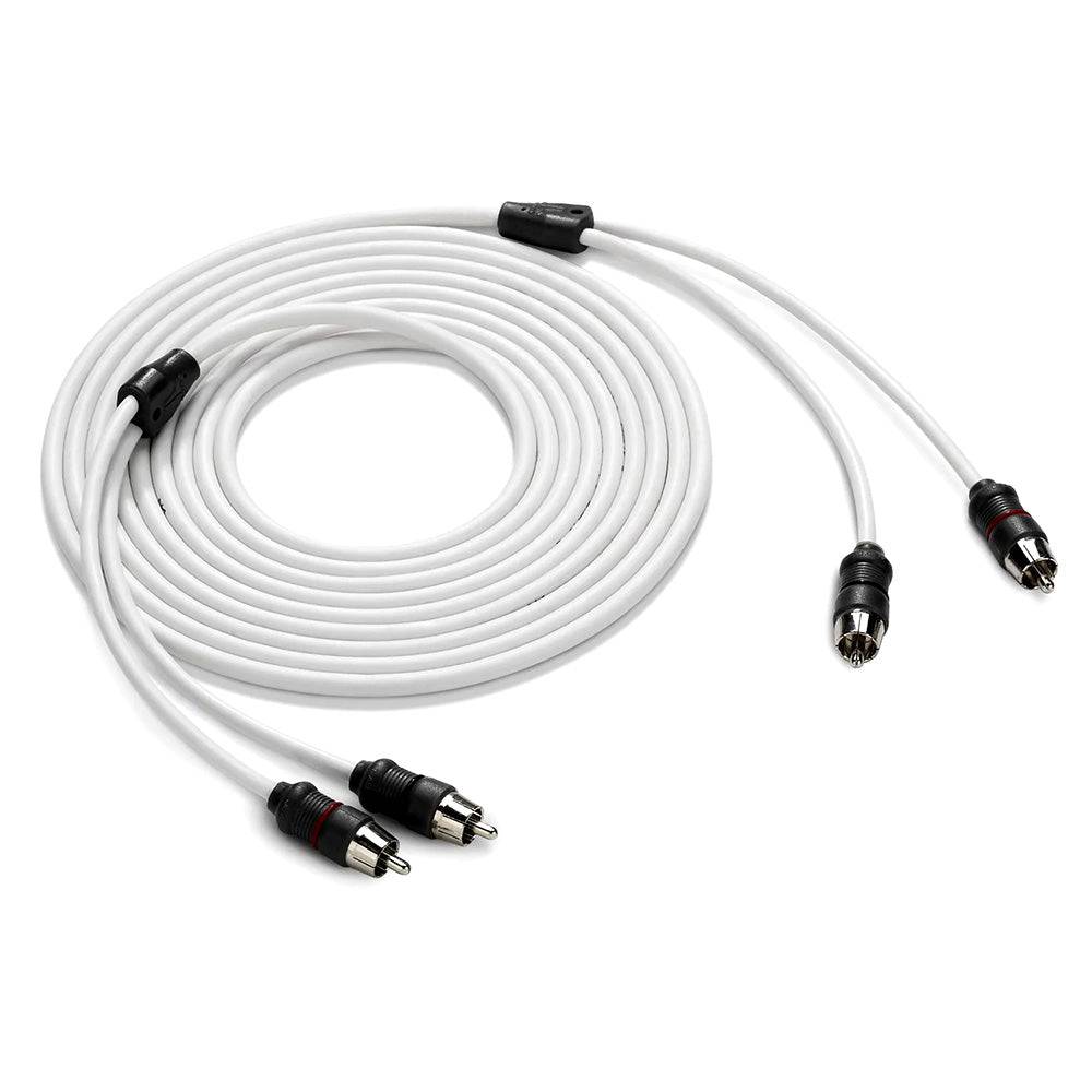 JL Audio 2-Channel 12' Marine Audio RCA Cable - XMD-WHTAIC2-12 [010-13414-00] - Twin Screws Marine Service