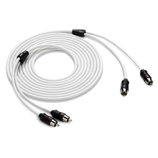 JL Audio 2-Channel 12' Marine Audio RCA Cable - XMD-WHTAIC2-12 [010-13414-00] - Twin Screws Marine Service