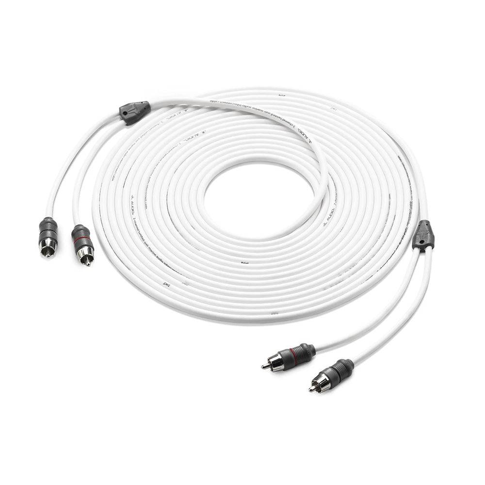 JL Audio 2-Channel 25' Marine Audio RCA Cable - XMD-WHTAIC2-25 [010-13415-00] - Twin Screws Marine Service