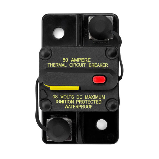 JL Audio 50 Amp Resettable Circuit Breaker - XMD-MCB-50 [010-13683-00] - Twin Screws Marine Service