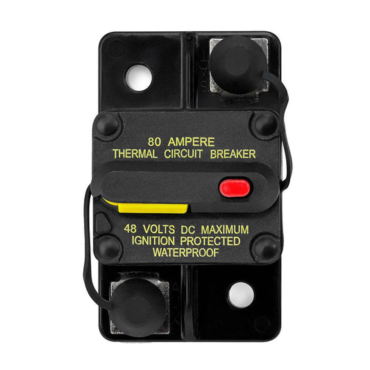 JL Audio 80 Amp Resettable Circuit Breaker - XMD-MCB-80 [010-13685-00] - Twin Screws Marine Service